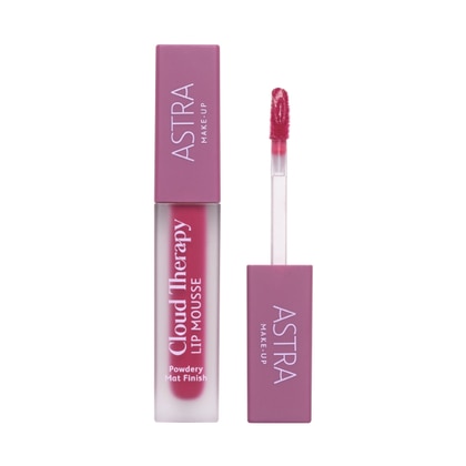 ASTRA MAKE-UP CLOUD THERAPY LIP MOUSSE Rossetto Liquido, Finish Soft Mat 1 di 2