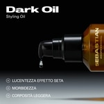 30 ML Sebastian DARK OIL Olio per Capelli Luminosi  3 di 8 Olio per Capelli Luminosi