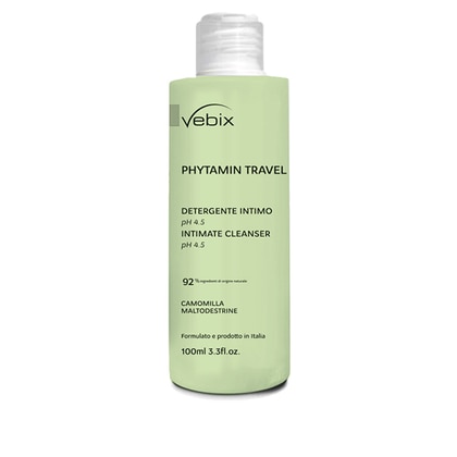 100ML Vebix PHYTAMIN TRAVEL Detergente Intimo pH 4,5  1 di 1 