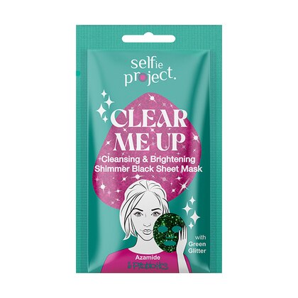 15 ML Selfie Project CLEAR ME UP Maschera Viso Tessuto  1 di 1 