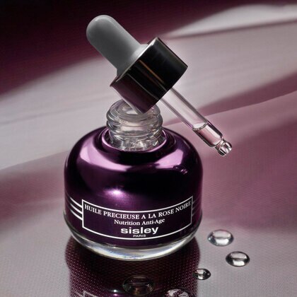 25 ML Sisley HUILE PRÉCIEUSE À LA ROSE NOIRE Nutrition Anti-Age  1 di 8 