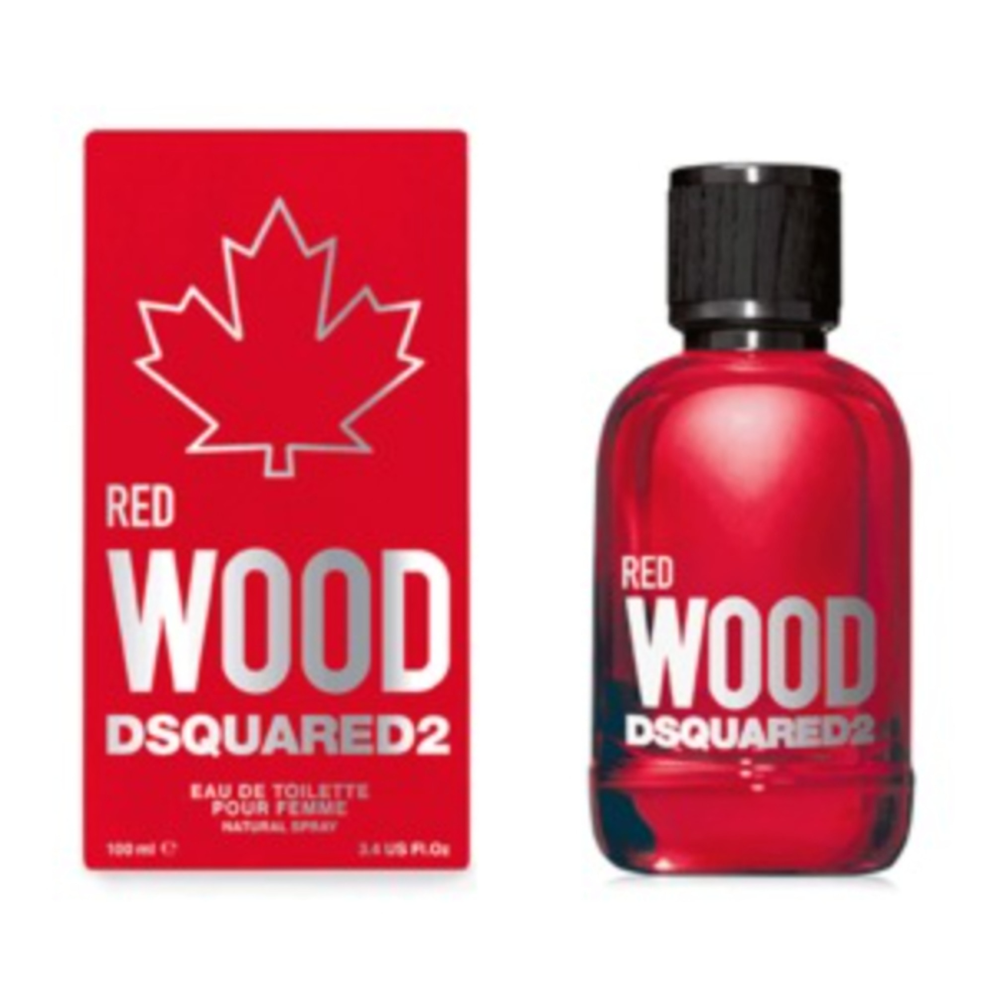 100 ML Dsquared² RED WOOD Eau De Toilette 1 di 1 Eau De Toilette