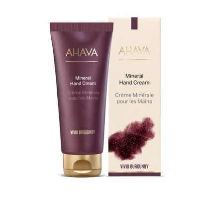 100 ML Ahava VIVID BURGUNDY Hand Cream  1 di 3 