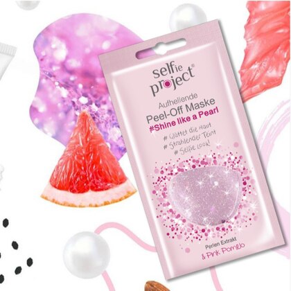 12 ML Selfie Project SHINE LIKE A PEARL Maschera Viso Galaxy  1 di 2 