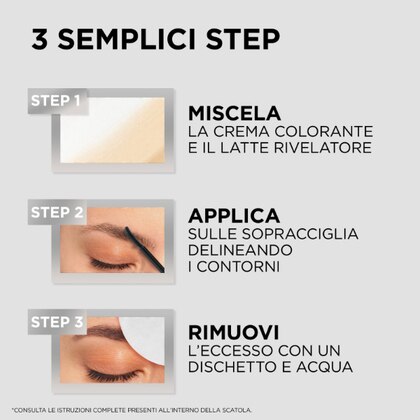  L'Oréal Paris BROW COLOR KIT Kit Colorazione Sopracciglia  1 di 7 