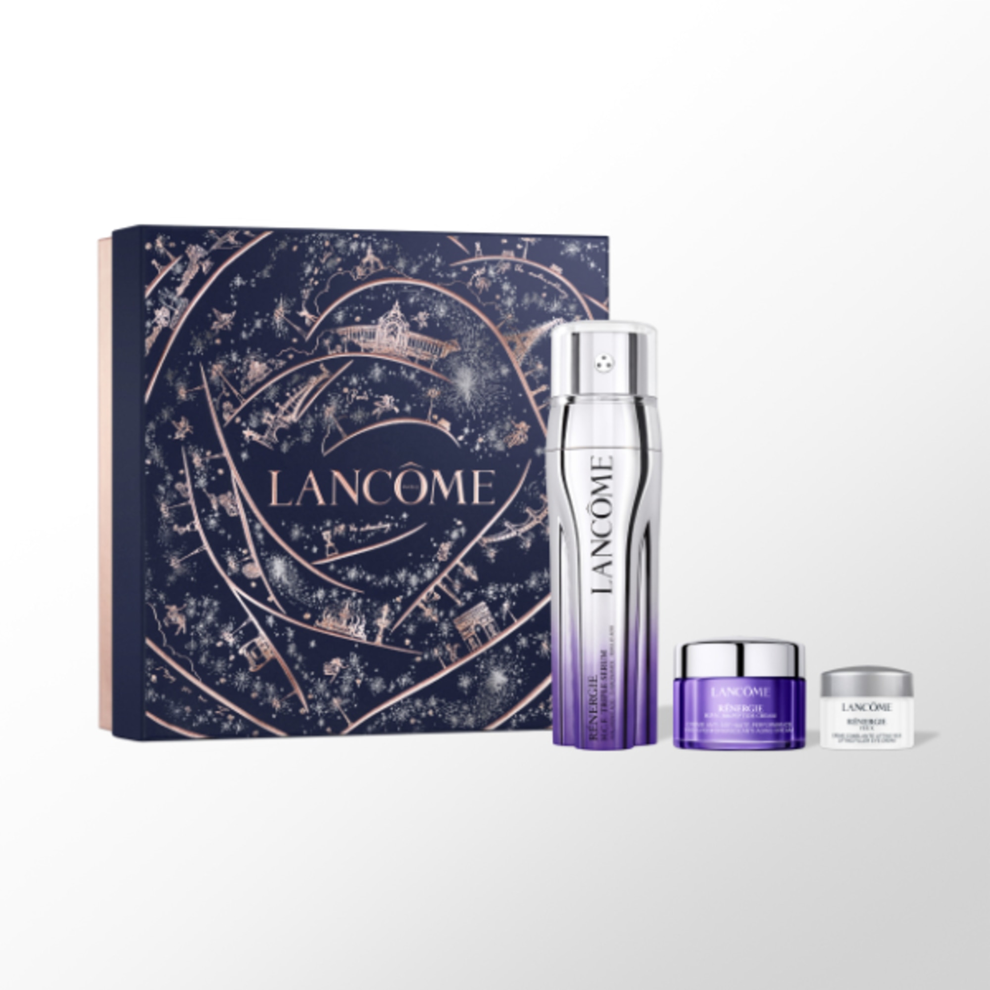 50ml+15ml Lancôme RÉNERGIE H.C.F. TRIPLE SERUM EYE SET Cofanetto Regalo 1 di 3