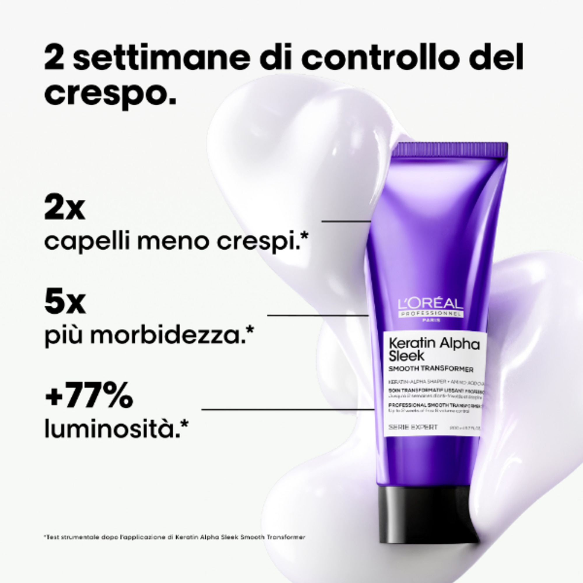 200 ML L'Oreal Professionnel ALPHA SLEEK Smooth Transformer 1 di 8