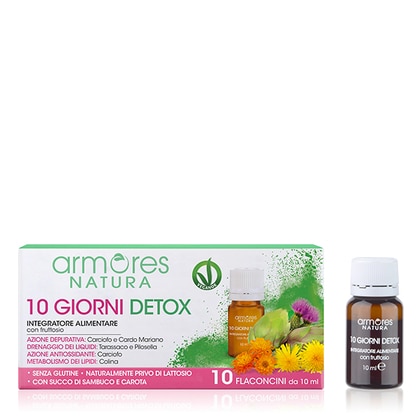 10 Flaconcini Armores ARMORES 10 GIORNI DETOX Integratore Alimentare  1 di 1 