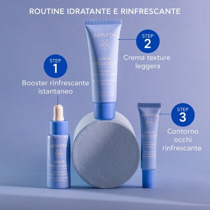 30 ML Apivita AQUA BEELICIOUS Booster Idratante Rinfrescante  1 di 7 