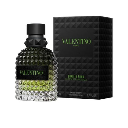 50 ML Valentino BORN IN ROMA GREEN UOMO Eau De Toilette  1 di 6 