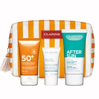 50ml+75ml+15ml Clarins I MIEI ESSENZIALI PER L'ESTATE Cofanetto Solare  1 di 2 