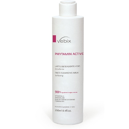 250ML Vebix PHYTAMIN ACTIVE Latte Detergente Viso Emolliente  1 di 1 