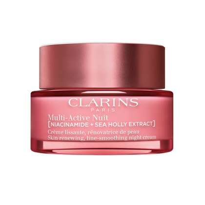 50 ML Clarins MULTI-ACTIVE NUIT Crema Notte per Tutti i Tipi di Pelle  1 di 3 