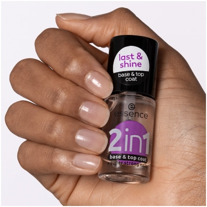  Essence 2in1 BASE & TOP COAT Smalto Unghie  1 di 3 