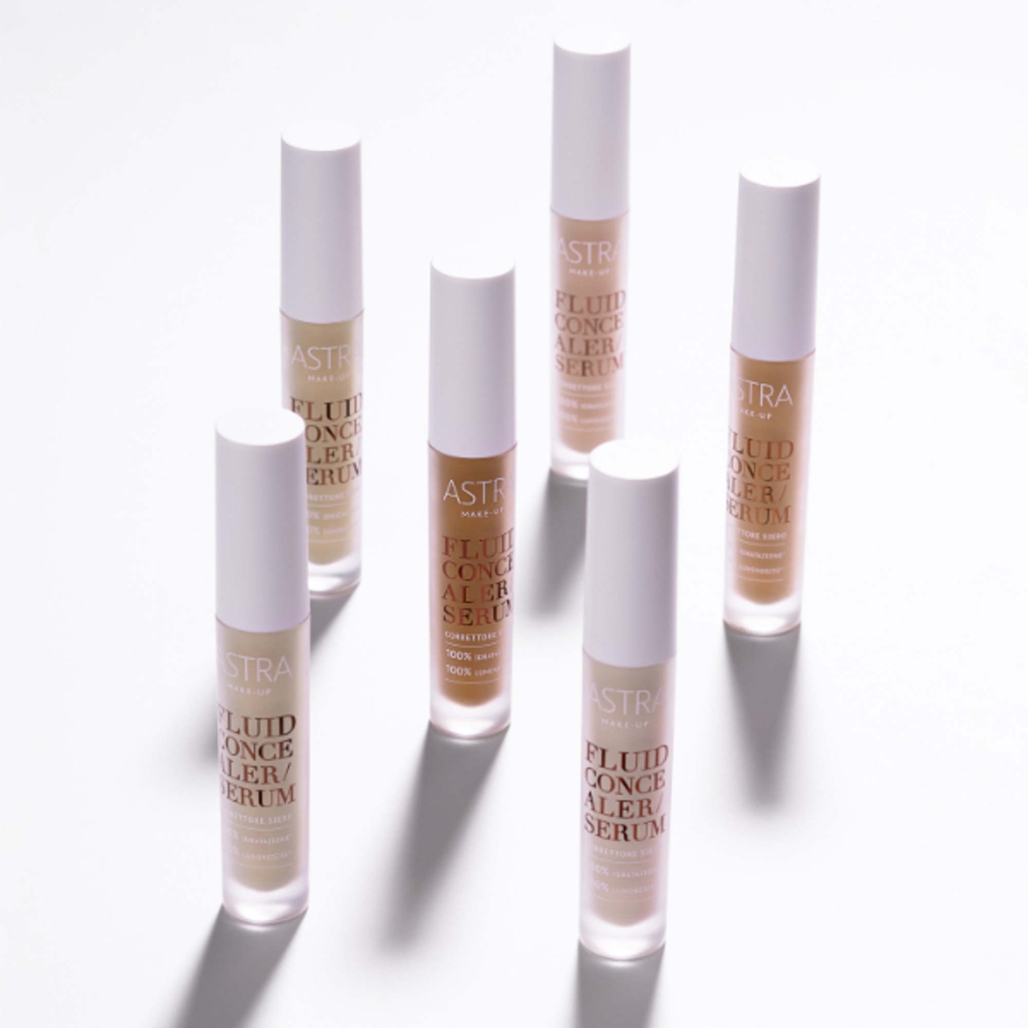 ASTRA MAKE-UP FLUID CONCEALER SERUM Correttore Siero 1 di 5