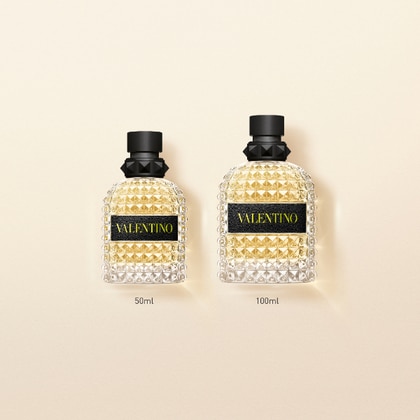 50 ML Valentino BORN IN ROMA YELLOW DREAM UOMO Eau De Toilette  1 di 7 