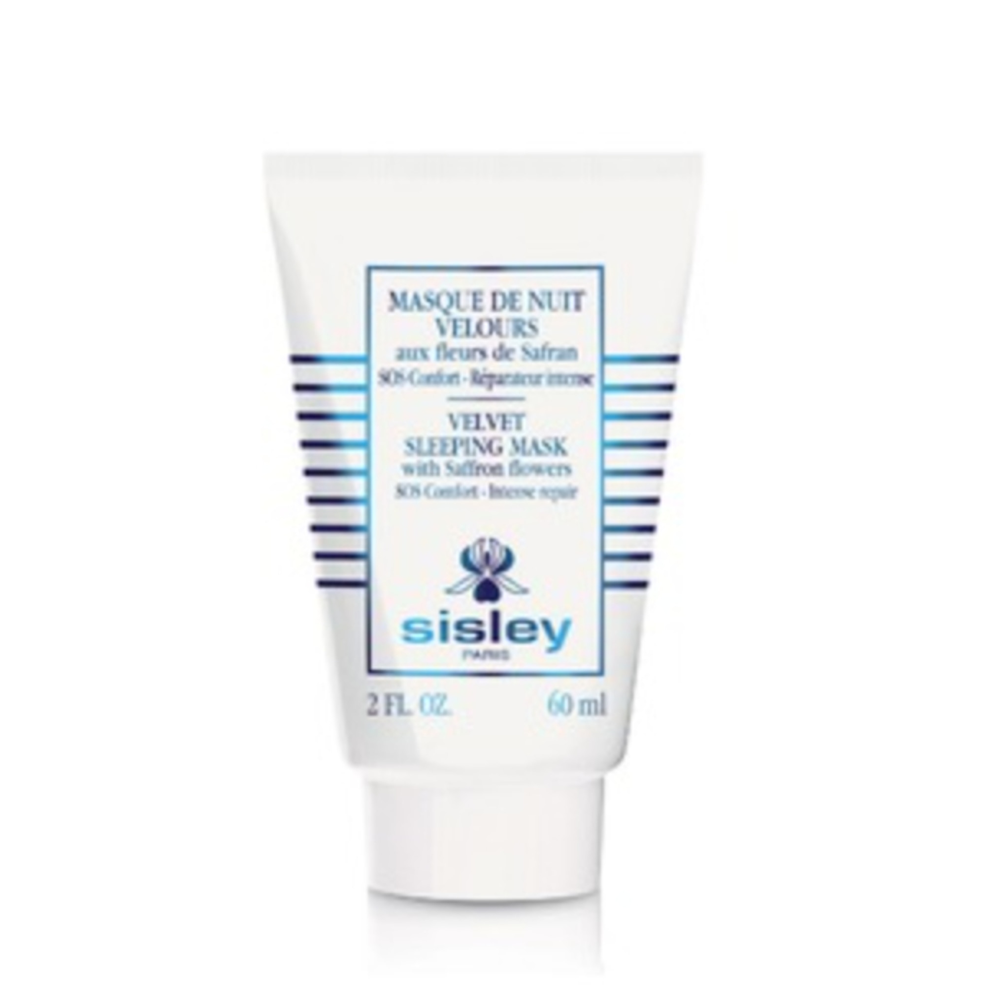 60 ML Sisley MASQUE DE NUIT VELOURS AUX FLEURS DE SAFRAN SOS Confort Réparateur intense 1 di 11
