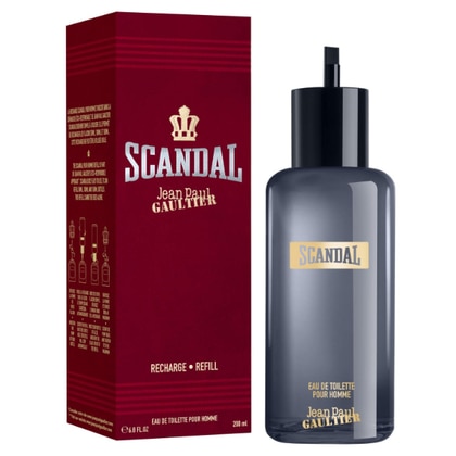 200 ML Jean Paul Gaultier SCANDAL POUR HOMME RICARICA Eau De Toilette  1 di 7 