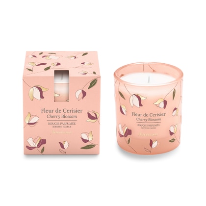 150 G Marionnaud CHERRY FLOWER SCENTED CANDLE Candela Profumata  1 di 2 