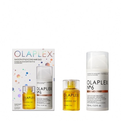 100ml+30ml Olaplex SMOOTH STYLE ICONS HAIR DUO Cofanetto Regalo  1 di 5 