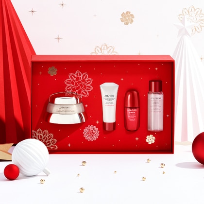 50ml+15ml+30ml+10ml+0,6ml Shiseido BIO-PERFORMANCE HOLIDAY KIT Cofanetto Regalo  1 di 3 