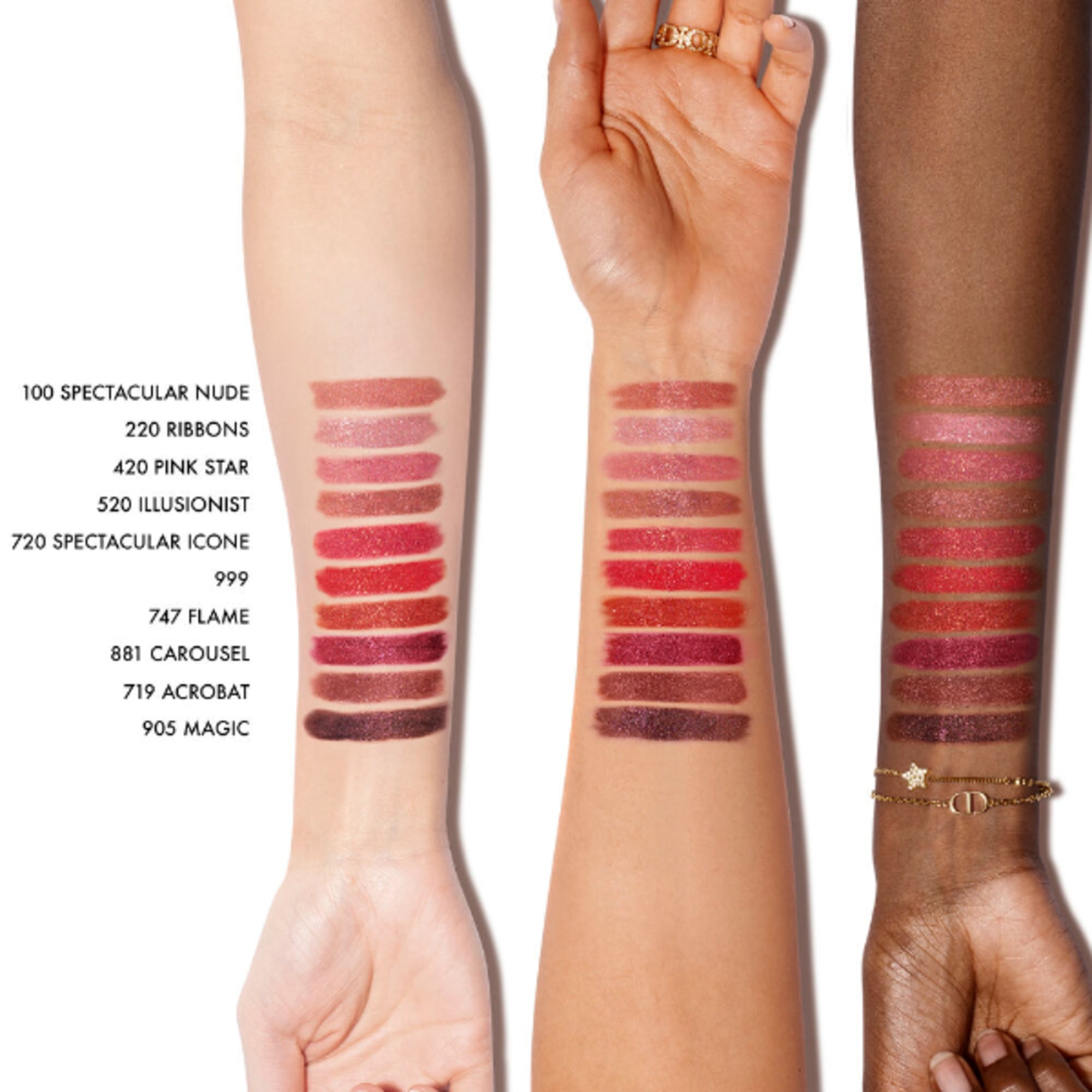 Duo Rossetto e Gloss con Finish Glitterato o Brillante