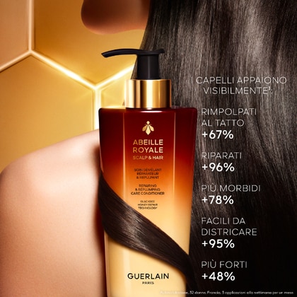 290 ML Guerlain ABEILLE ROYALE Repairing & Replumping Care Conditioner  1 di 8 