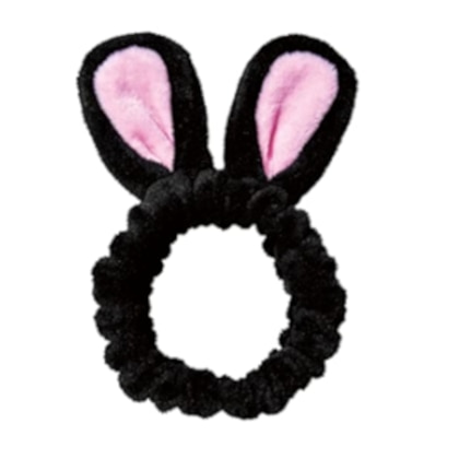  Chasin Rabbits SPA FACIAL HEADBAND - BLACK RABBIT Fascia Elastica Viso  1 di 1 