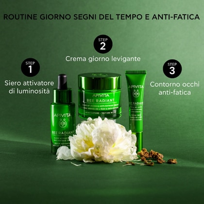 30 ML Apivita BEE RADIANT Siero Attivatore di Luminosità e Anti-Fatica  1 di 7 