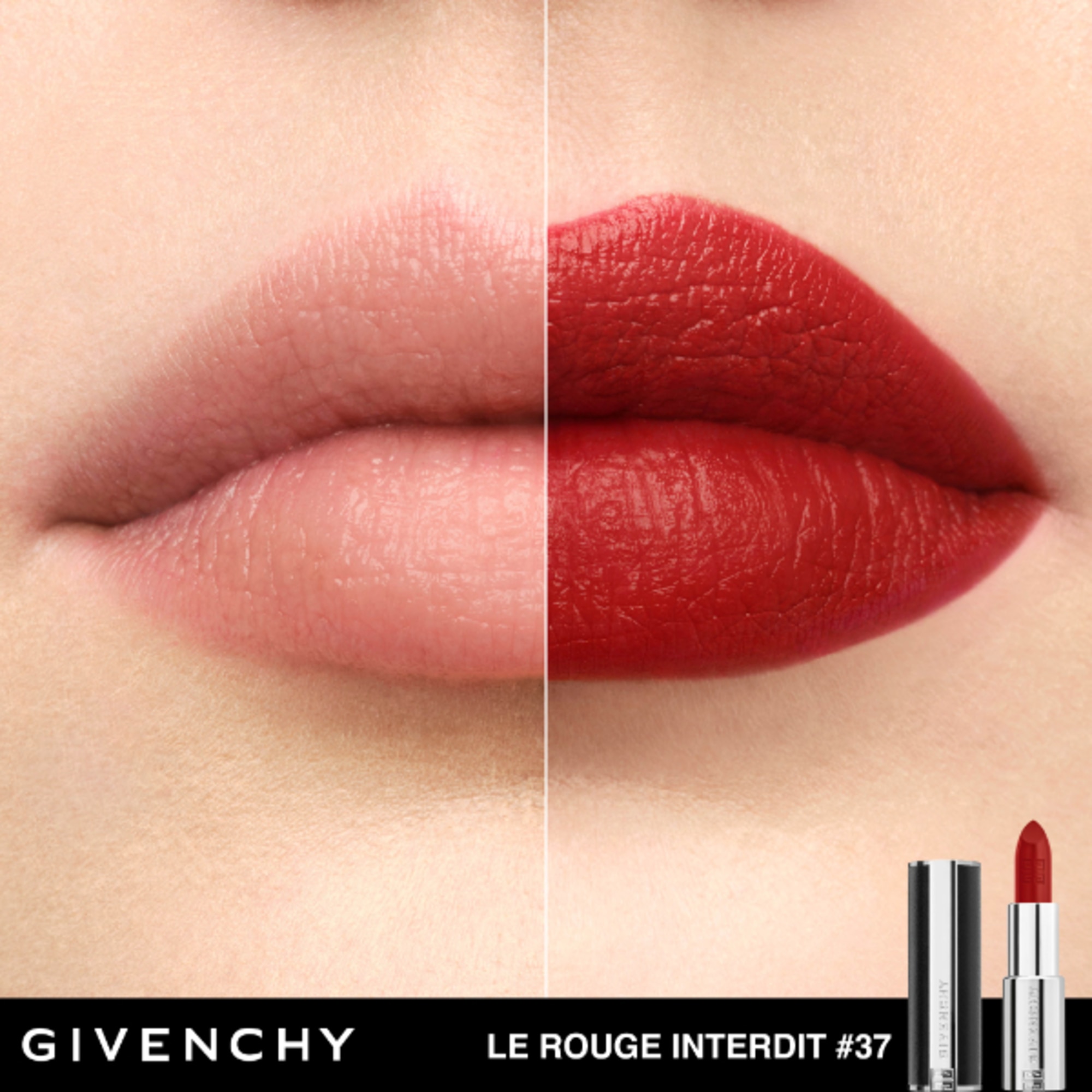 Givenchy LE ROUGE INTERDIT INTENSE SILK Rossetto 1 di 3