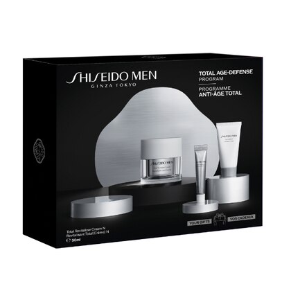 50ml+30ml+5ml Shiseido SHISEIDO MEN VALUE SET Cofanetto Regalo  1 di 2 