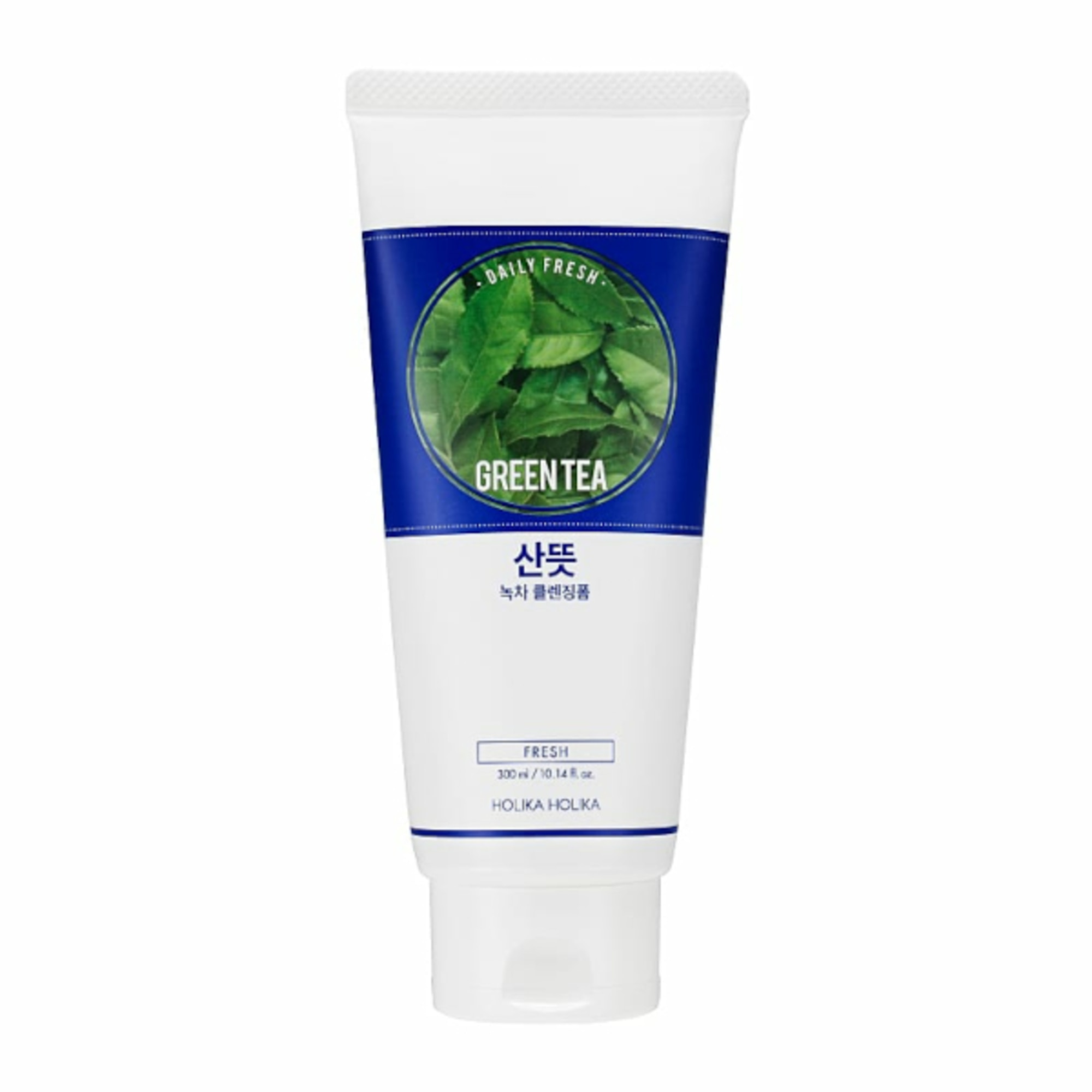 300 ML HOLIKA HOLIKA DAILY FRESH GREEN TEA CLEANSING FOAM Schiuma Detergente 1 di 1