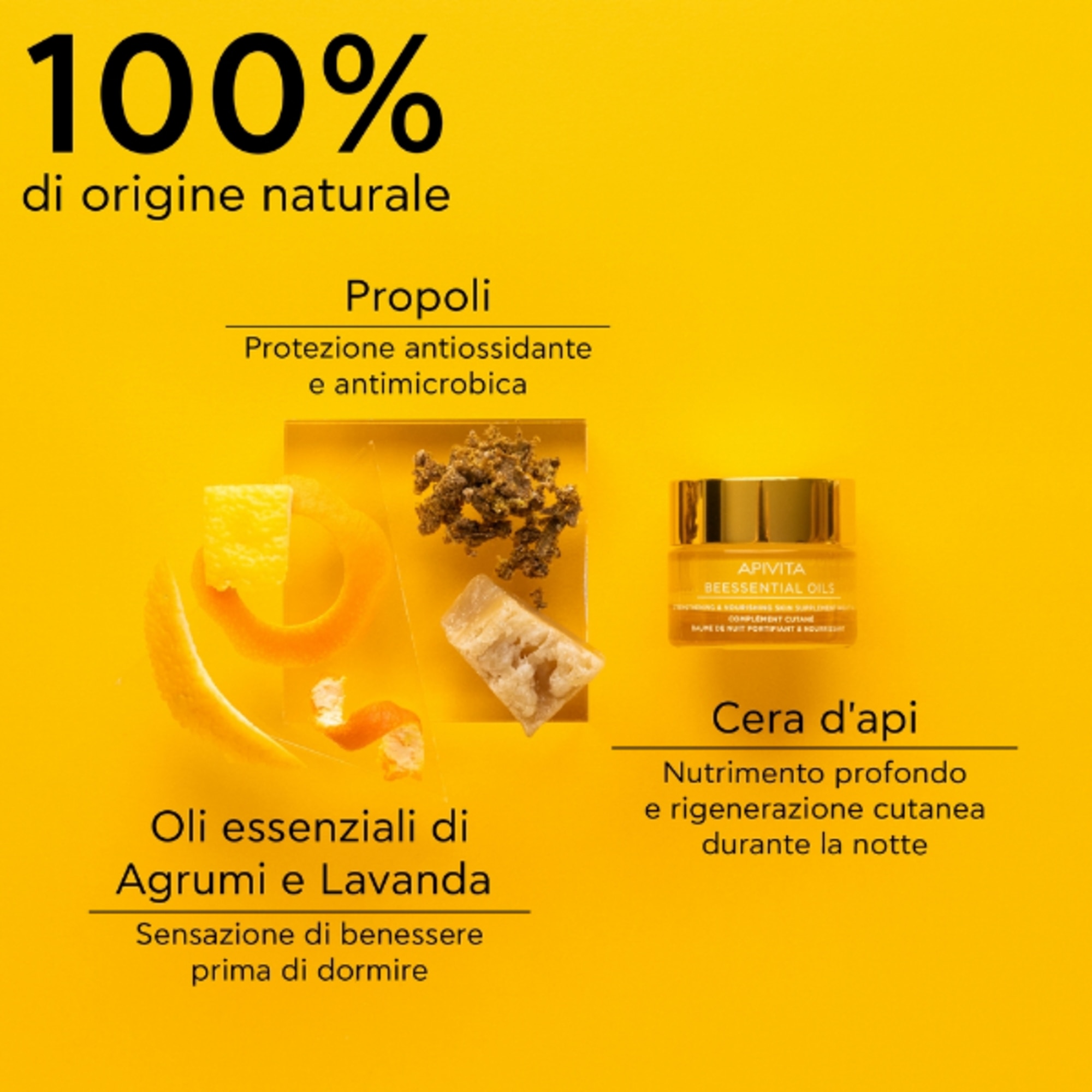 Balsamo Notte Rinforzante e Nutriente Trattamento Supplementare per la pelle