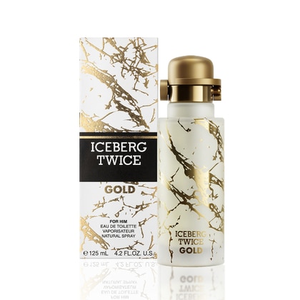 125 ML Iceberg TWICE GOLD Eau De Toilette  1 di 3 