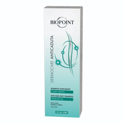 1 PCS Biopoint DERMOCARE ANTICADUTA Shampoo Anticaduta Uomo  1 di 2 