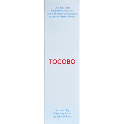 150 ML Tocobo COCONUT CLAY CLEANSING FOAM Schiuma Detergente al Cocco  1 di 2 