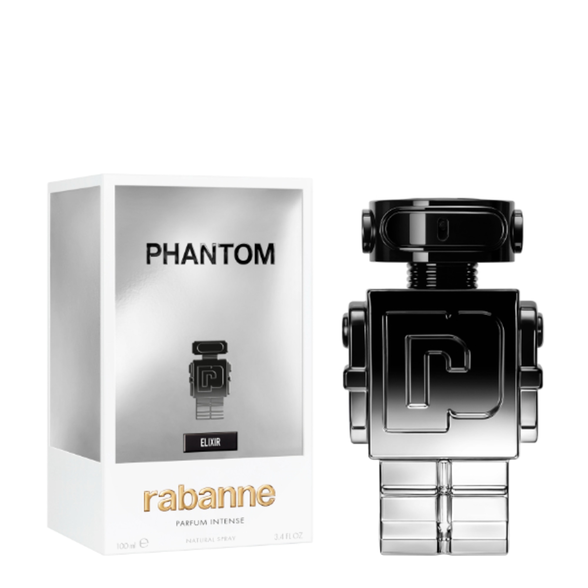 100 ML Rabanne PHANTOM ELIXIR Parfum Intense  1 di 7 