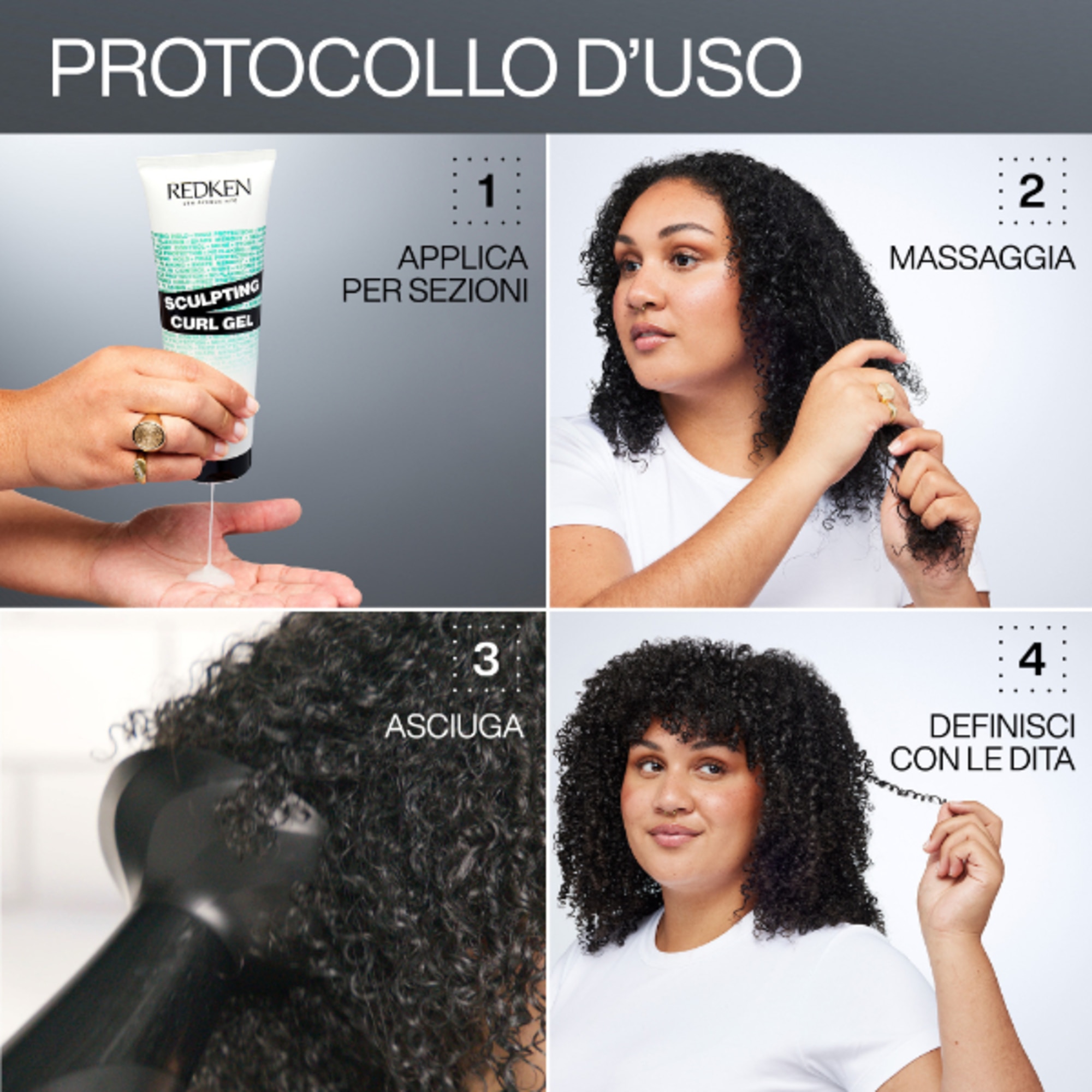 Gel per Capelli Ricci