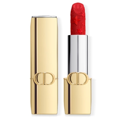  Dior ROUGE DIOR - EDIZIONE LIMITATA Rossetto Couture – Astuccio Dorato e Stick inciso  1 di 3 