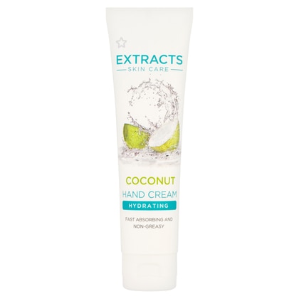 65 ML Superdrug Extracts COCONUT HAND CREAM Crema Mani al Cocco  1 di 2 