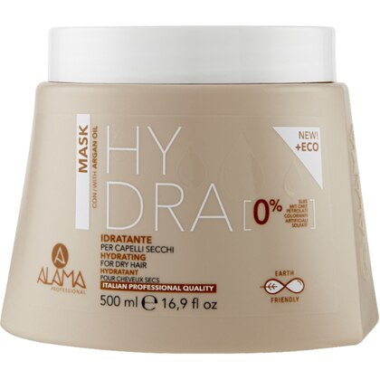 500 ML ALAMA PROFESSIONAL HYDRA Maschera Idratante Capelli Secchi  1 di 1 