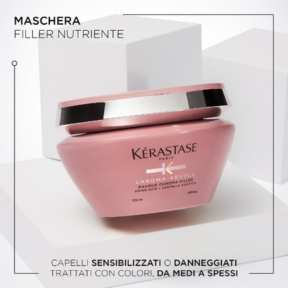 250ml+200ml+150ml Kerastase CHROMA MASK HOLIDAYS SET Cofanetto Regalo  1 di 8 