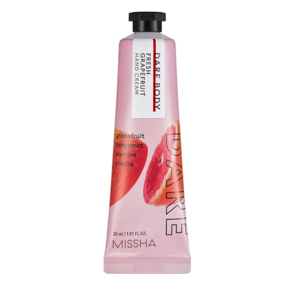 30 ML MISSHA DARE BODY Hand Cream Fresh Grapefruit - Crema Mani  1 di 1 