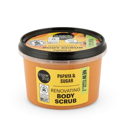  Organic Shop SCRUB CORPO Papaya E Zucchero  1 di 3 