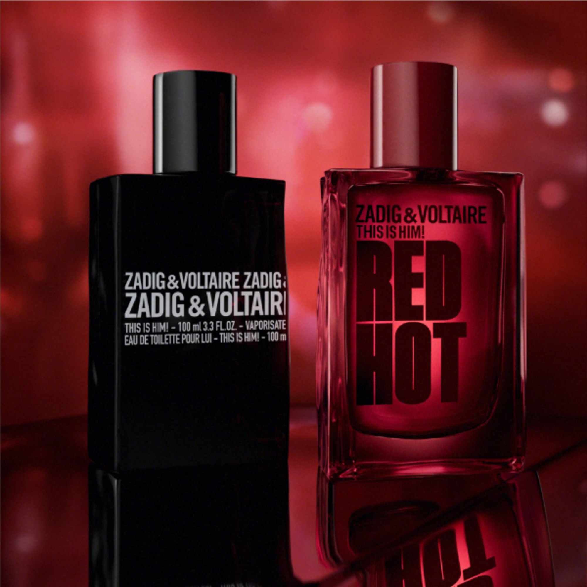 50 ML Zadig & Voltaire THIS IS HIM! RED HOT Eau De Parfum 1 di 4