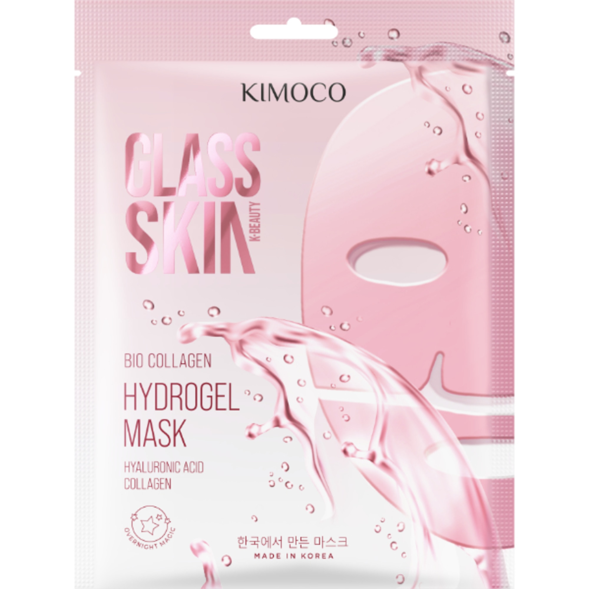 32 ML KIMOCO GLASS SKIN Hyaluron Glow Mask - Maschera Illuminante  Hyaluron Glow Mask - Maschera Illuminante