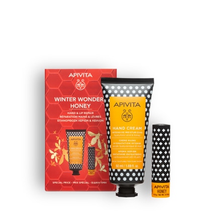 50ml+4,4g Apivita WINTER WONDER HONEY Cofanetto Regalo  1 di 1 