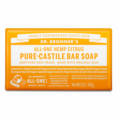  DR BRONNER’S BAR SOAP Puro Sapone Solido  1 di 1 