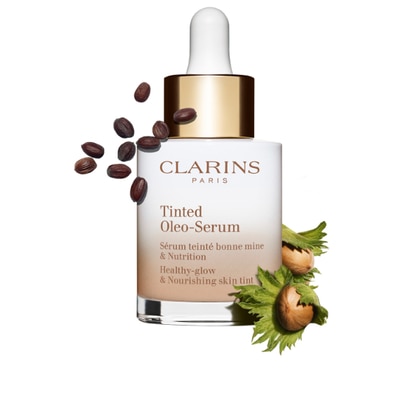  Clarins TINTED OLEO-SERUM Fondotinta in Siero con Coprenza Modulabile  1 di 3 