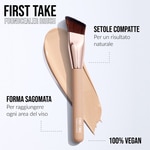  Mulac FIRST TAKE BRUSH Pennello Foundcealer  3 di 4 Pennello Foundcealer